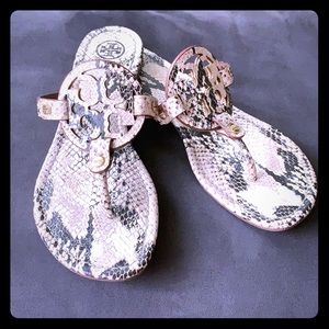 Tory Burch Miller Snake sandals